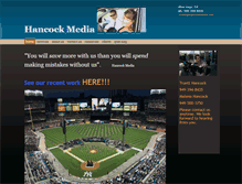 Tablet Screenshot of hancockmedia.net